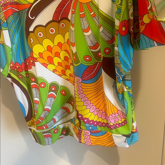 Trina Turk Multicolor Abstract Tunic - Picture 4 of 4